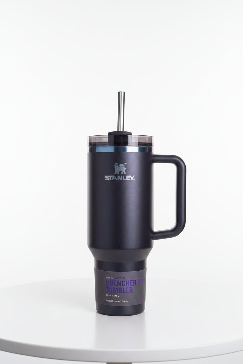 40 oz Black Chroma Quencher H2.0 Flowstate Stanley Tumbler